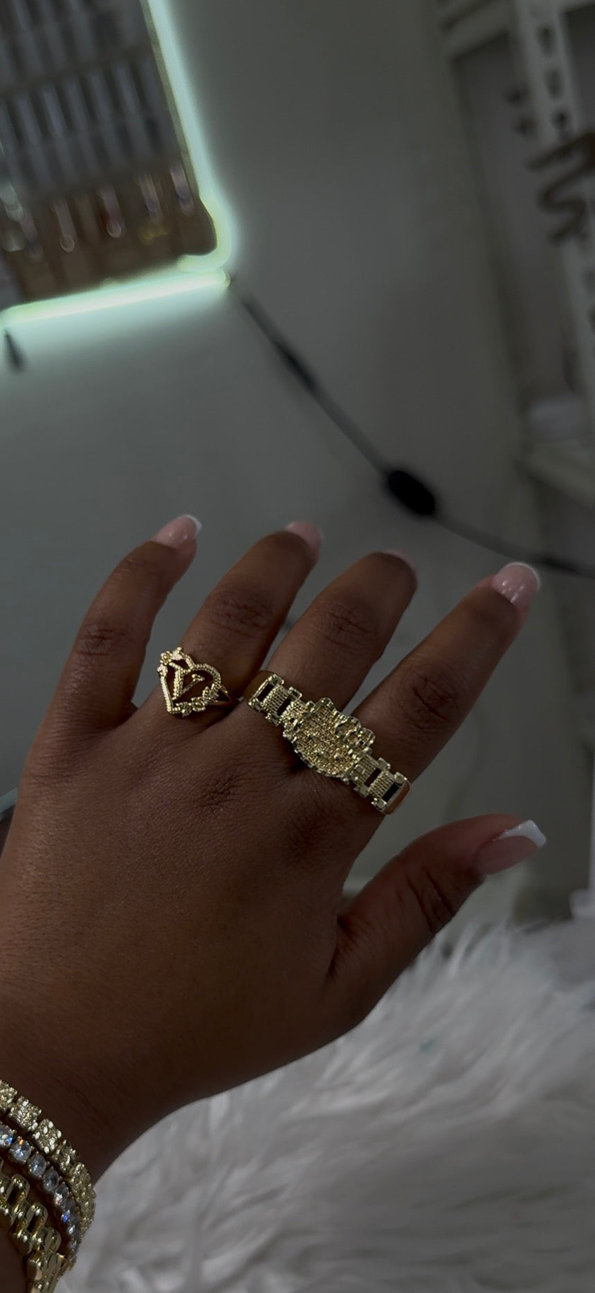 Two Finger HK Ring