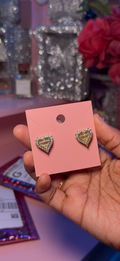 Heart Stud Earrings